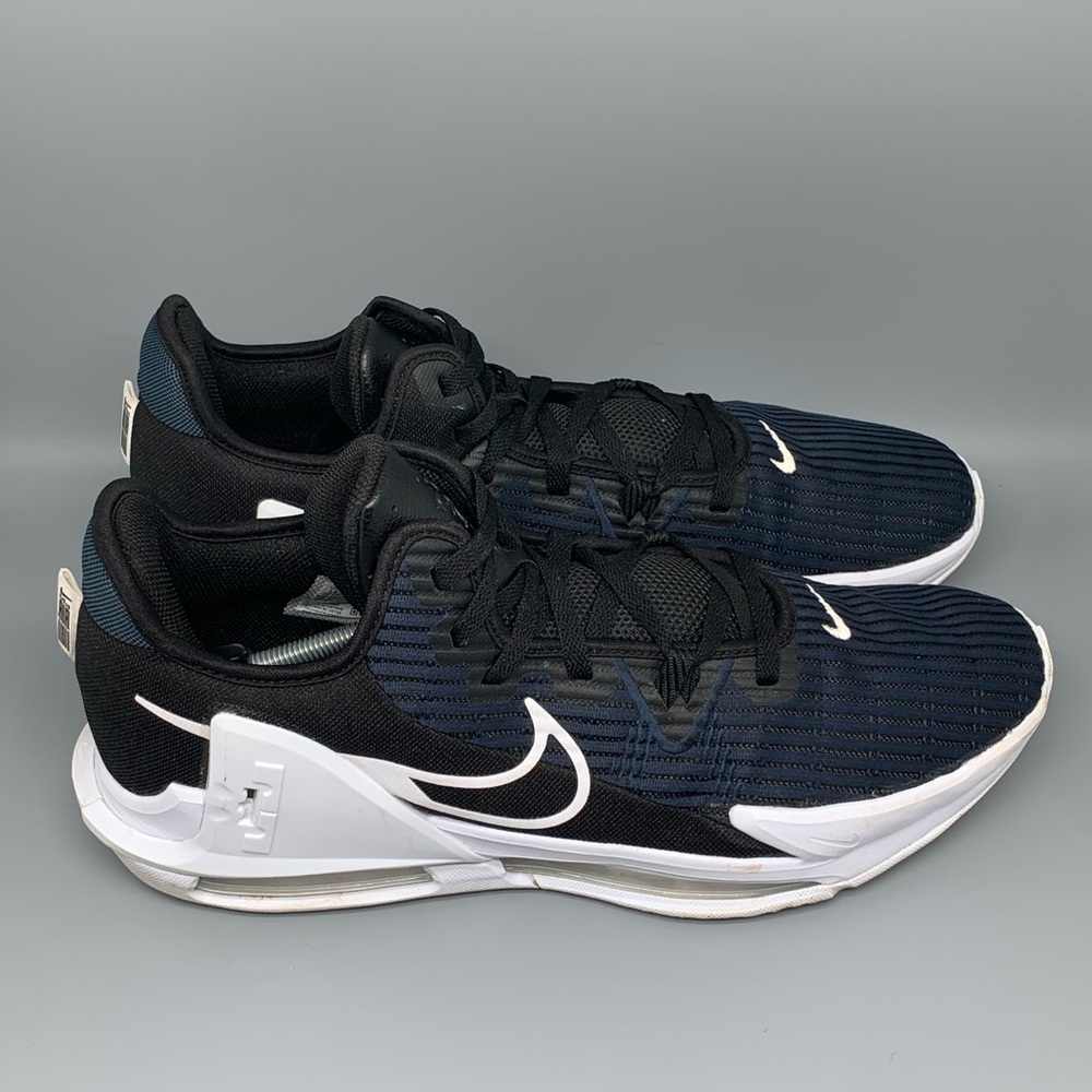 Nike Lebron Witness VI Black/White Basketball Shoes CZ4052-003 Men's Sz14